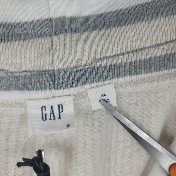 Gap Textured Terry Beige Soft Comfortable Winter Women's Sweatpants XL NWT - Picture 4 of 6